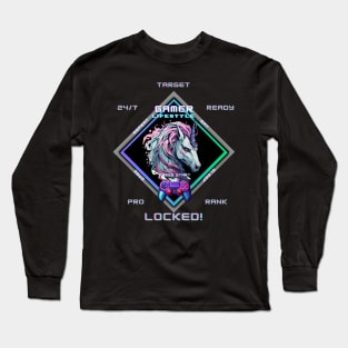 Unicorn Gamer Long Sleeve T-Shirt